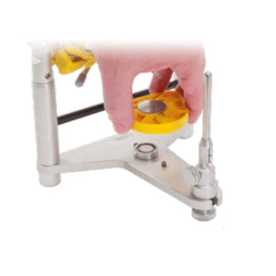 Placas de montaje amarillas MPS p/ articulador (100 uds.)