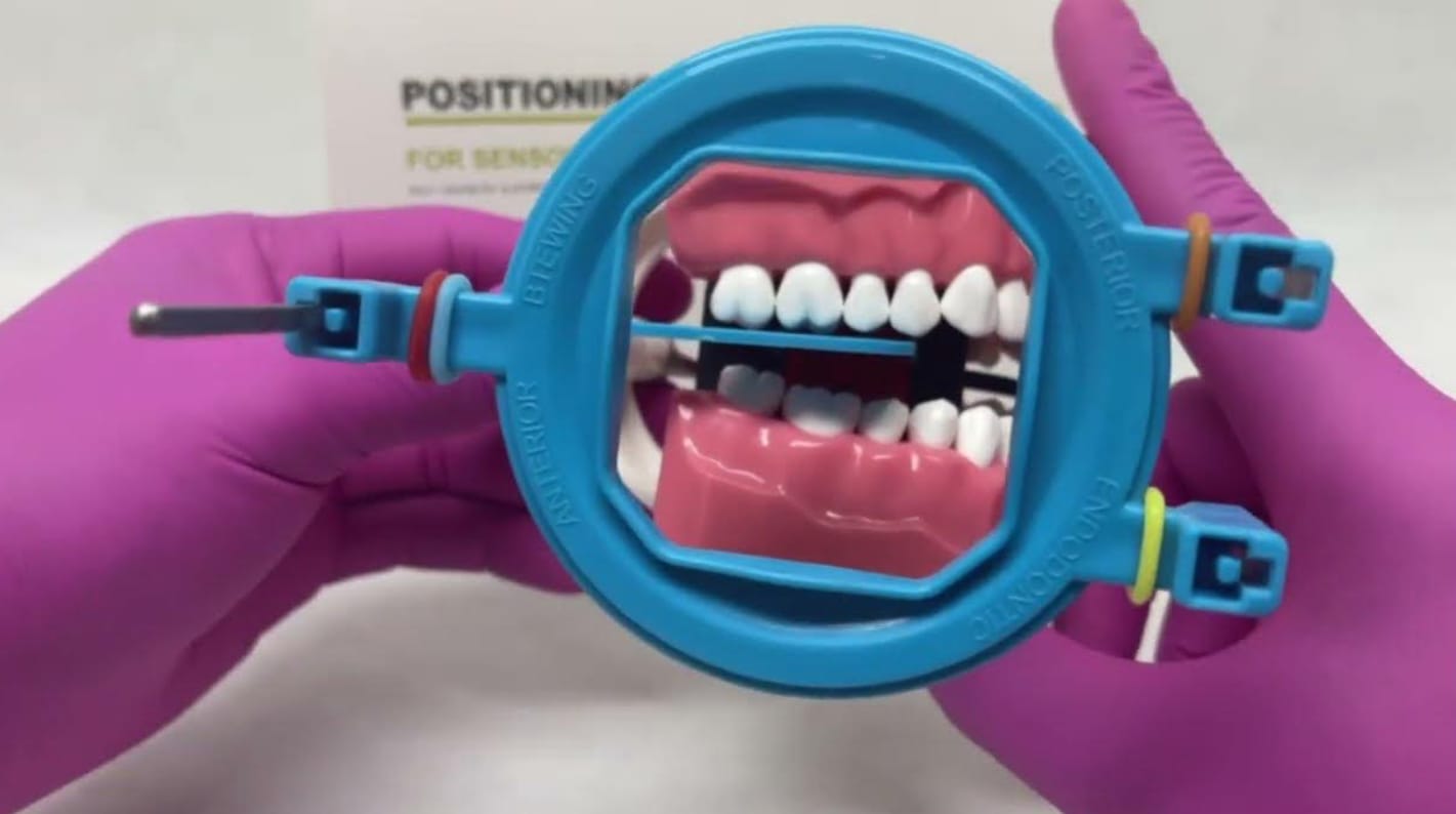 Cómo utilizar un posicionado XCP en radiología dental