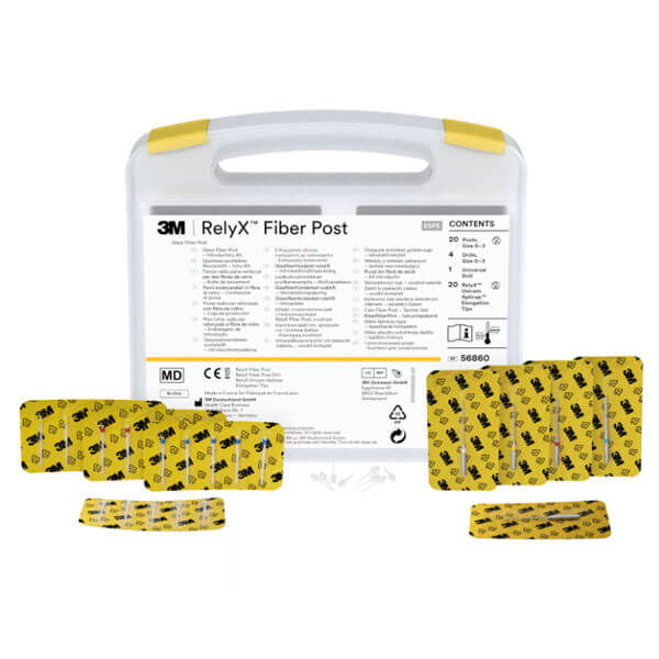 thumbnail image 2 of 3M ESPE RelyX Fiber Post Refill – Size 1.1 (Size 0) – 10 Pieces/Box, Made In Germany 2 of 5