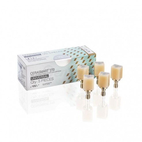 Cerasmart 270: Bloques CAD/CAM de Cerámica Híbrida GC - Dentaltix
