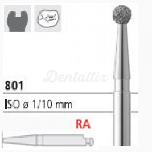 Frese Rotonde Diamantate 801L Per FG (5 Unità) - KOMET - Foto 12