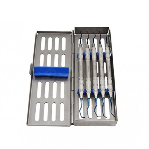 Juego de Curetas Gracey - Titanio Img: 202002151