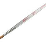 Renfert Kolinsky Natural Bristle Ceramic Brush Set - Sizes 1/0, 1, 2, 4, 6, 8