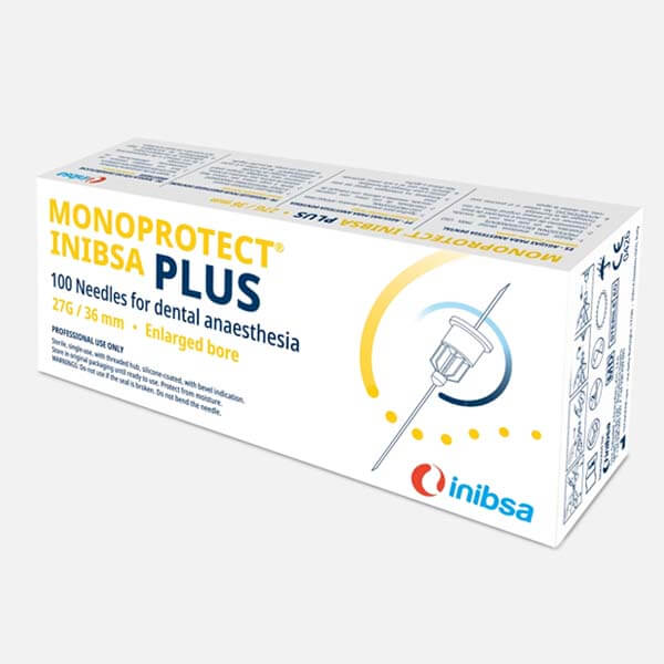 AGUJA MONOPROTECT PLUS INIBSA 27G 0,40x36mm (larga) Img: 202406291 AGUJA MONOPROTECT PLUS INIBSA 27G 0,40x36mm (larga) Img: 202406291
