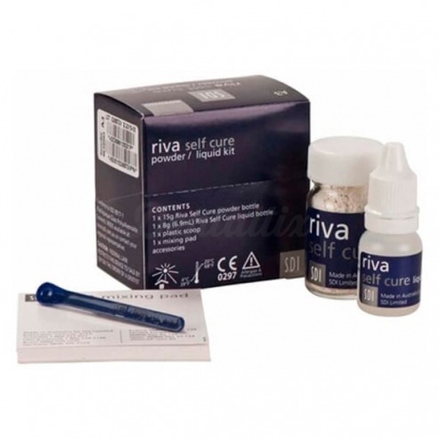 Riva Self Cure Kits de Polvo15 gr / Líquido  6.9 ml - A3