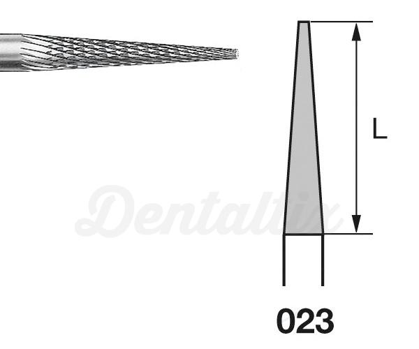 Fresa H257EF.104. Cónica PM (5 uds) - Nº023 Img: 202203121