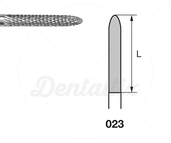 Fresa H295EF.104. Cilindrica Redondeada PM (5 uds) - Nº023 Img: 202203051