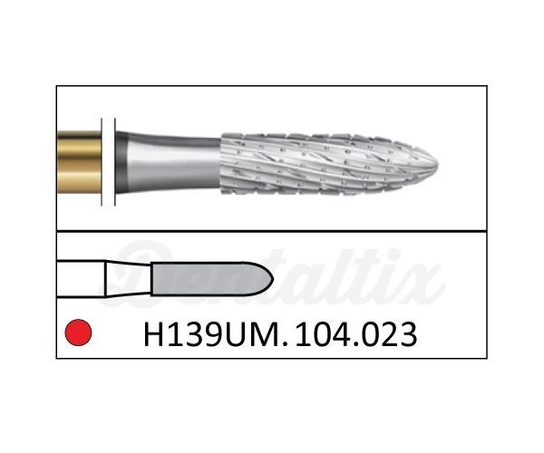 Fresa H139UM.104. Cilíndrica Redondeada PM (5 uds) - Nº023 Img: 202203051