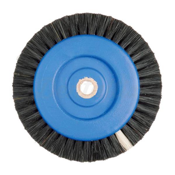 Cepillo redondo (45 mm) negro y azul prusia