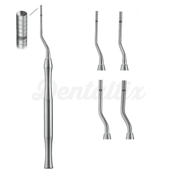 OSTEOTOMO Curvo 1605 (impactador hueso cóncavo) (2,8mm 1605/2.8) Img: 201812011