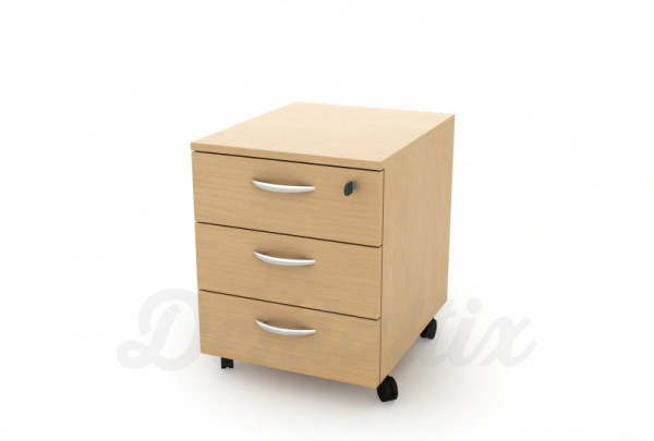 Presto: Cajonera Móvil - Haya (3 Cajones) Img: 202505311