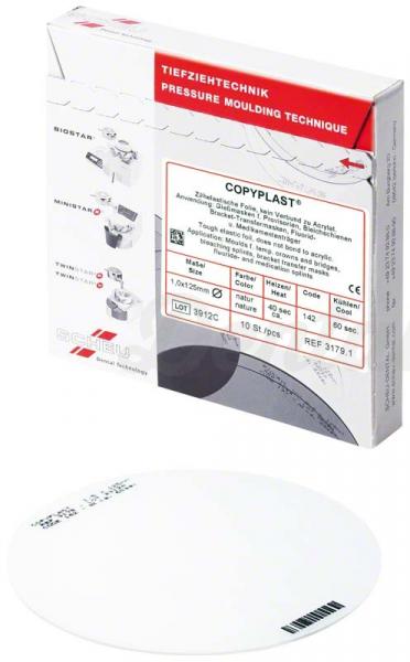 Copyplast Láminas Elásticas-10u. Ø 125 mm, espesor 0,5 mm Img: 201911301