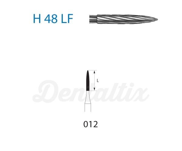 Fresa H48L.314. Cónica Punteaguda FG (5 uds) - Nº012 Img: 202203051