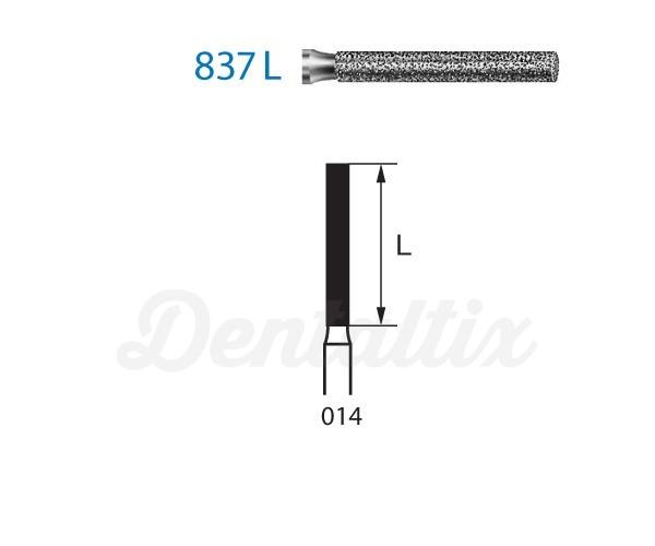 Fresas 837L.314.014. Diamante Cilíndrica Plana FG (5 uds) - Nº 014 Img: 202203051