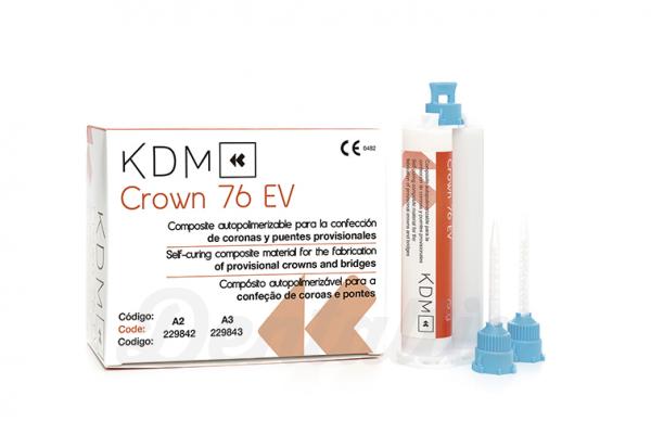 CROWN 76 EV KDM: Composite para Coronas (75 g) - A2 Img: 202203261