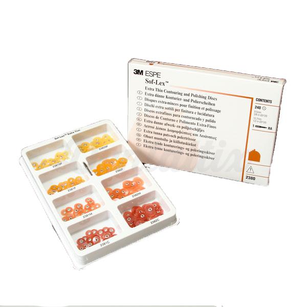 SOF LEX XT POP-ON ESTUCHE KIT INTRO DISCOS (240u.) PULIDORES Img: 201807031