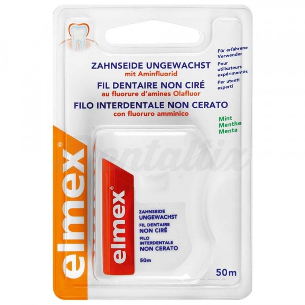 Elmex: Hilo Dental con Dispensador (50 m) - Sin Cera Img: 202409281