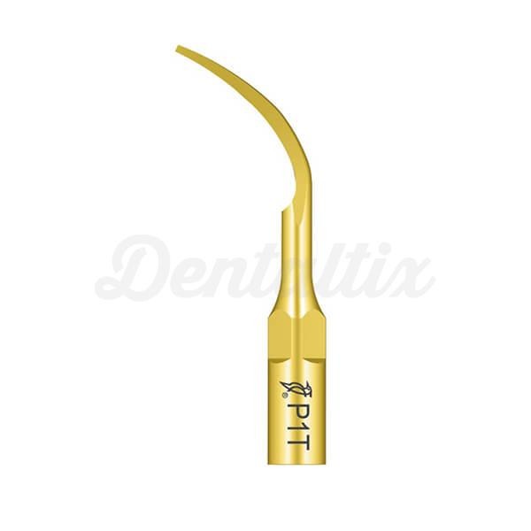 Punta ultrasonidos Woodpecker P1T compatible EMS, Perio, TITANIO Img: 202201291