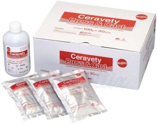Ceravety Press & Cast: Revestimiento (30 X 100Gr.) Img: 201911301