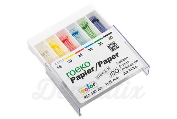 Puntas De Papel Color (500 Uds.) Y (300Uds.)-ISO 050 (Paquete de 300 uds.) Img: 201911301