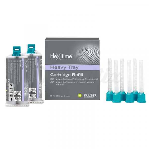 Flexitime Heavy Tray: Silicona de Adición (2 x 50 ml)