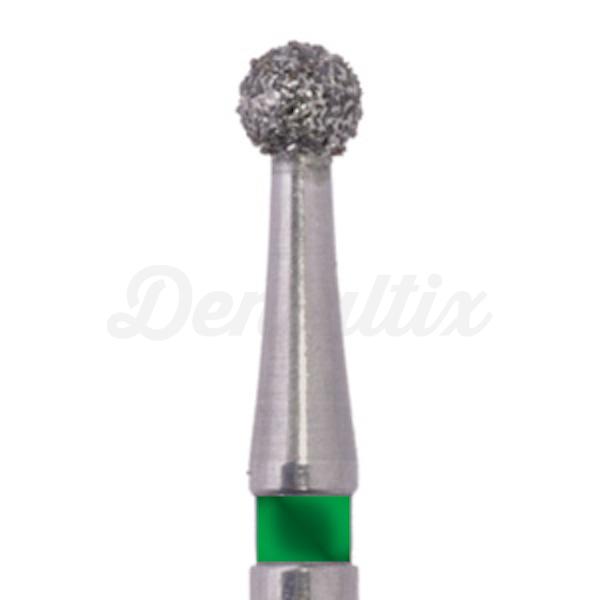 801G.FG - Fresa de Diamante forma de Bola para Turbina (5 uds.) - Grueso (Verde) - 23 Img: 202206181