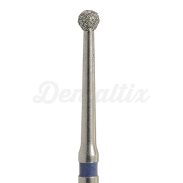801L.FG - Fresa de Diamante forma de Bola Cuello Largo para Turbina (5 uds.) - Medio (Azul) - 10 Img: 202206181