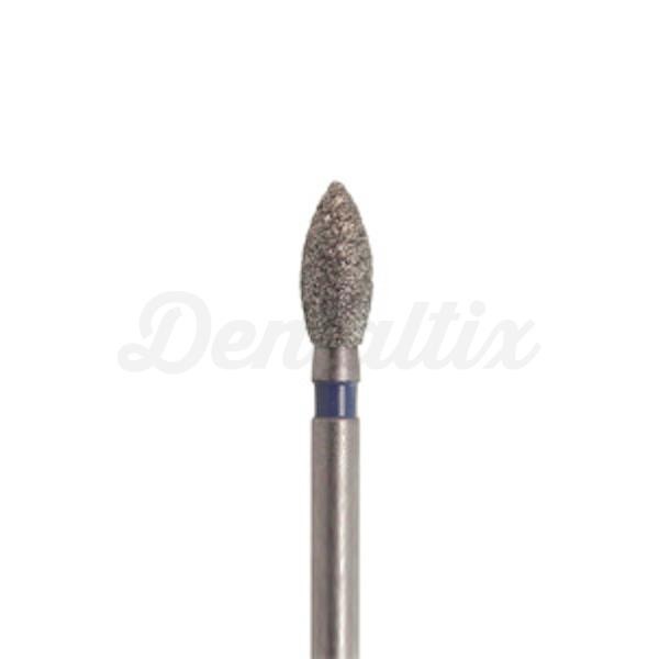830.FG - Fresa de Diamante forma de Balón de Rugby para Turbina (5 uds.) - Medio (Azul) - 21 Img: 202206181