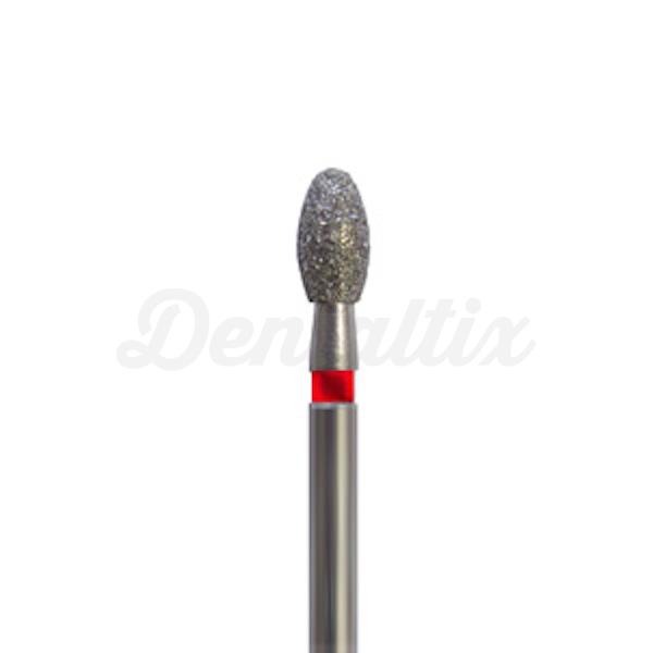 833.FG - Fresa de Diamante forma de Balón de Rugby para Turbina (5 uds. - 4,2mm) - Fino (Rojo) - 23 Img: 202206181