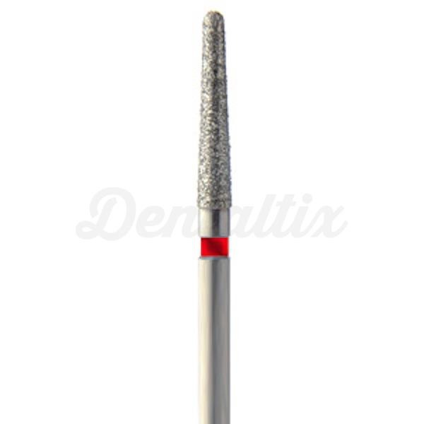 852F.FG - Fresa de Diamante forma de Cónica Redondeada para Turbina (5 uds.) - Fino (Rojo) - 18 Img: 202206181