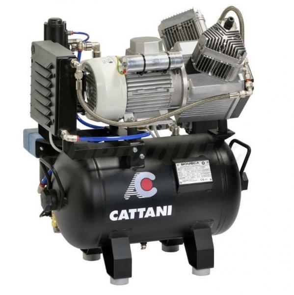 estera retirada Señor AC 200: Compresor Cattani con Secador de Aire (2 cilindros) CATTANI -  Dentaltix