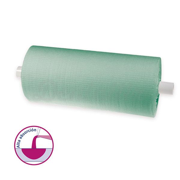 BABEROS PAP/PLAST.50x60cm. VERDE 80u.