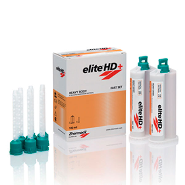 ELITE GLASS FAST SET 2x50 ml ZHERMACK DENTAL SILICONE