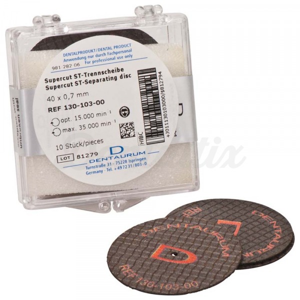 Supercut ST: Discos de Corte de 40 mm - 0.70 mm (10 uds) Img: 202409281