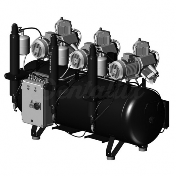 AC 910: Compresor de 3 Cilindros para Fresadoras Cad Cam Img: 202202191