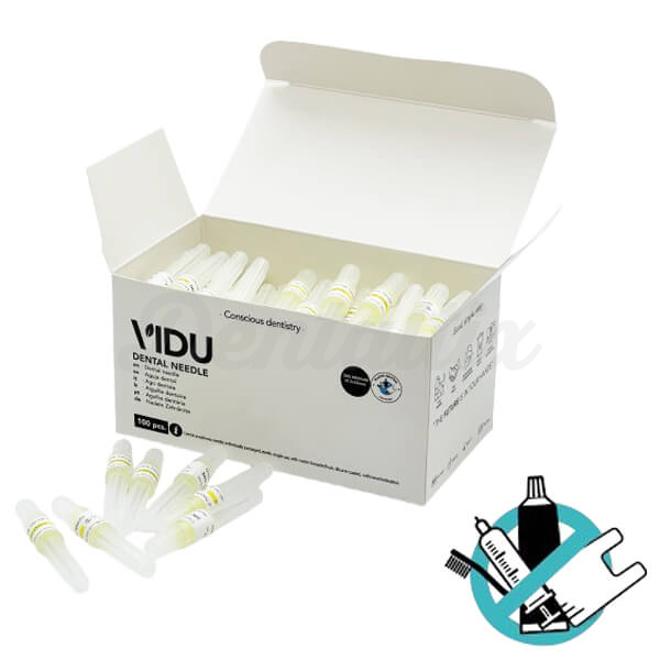 Agujas de Anestesia Dental (100 uds) - 30G x 25mm Img: 202506141