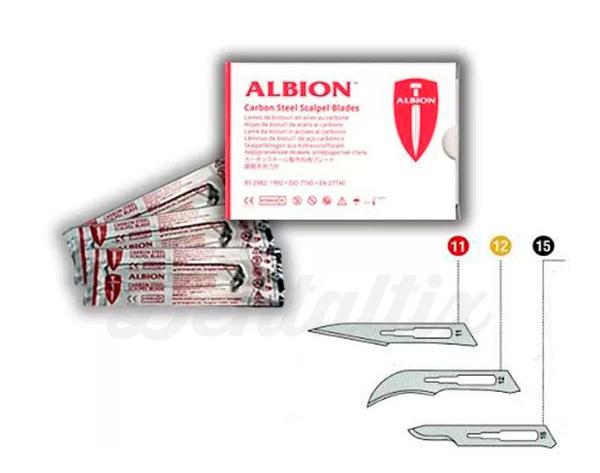 Hojas de bisturí Nro 11 de Albion Sherwood