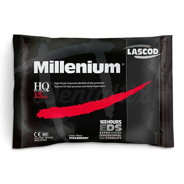 MILLENIUM - Alginato rosa clase A, tipo 1. 20 bolsas de 450 gr.Elástico, alta precisión