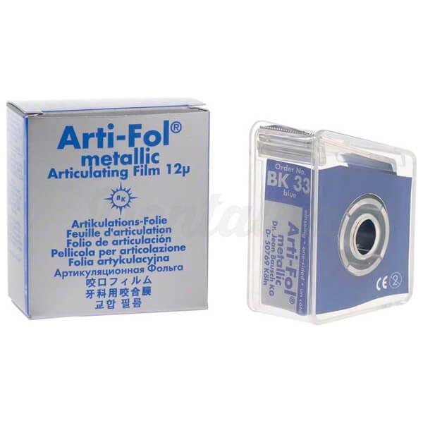 BK33 Arti-Fol: Papel Articular Metálico (22 mm x 20 m) Azul
