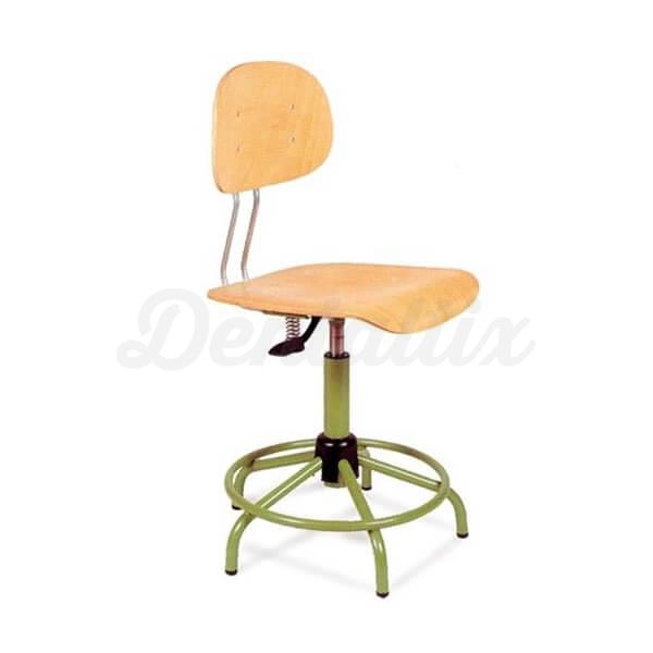 SILLA MOD.M-1-A G 42/55 cm MADERA/GAS C/ARO Img: 202201291