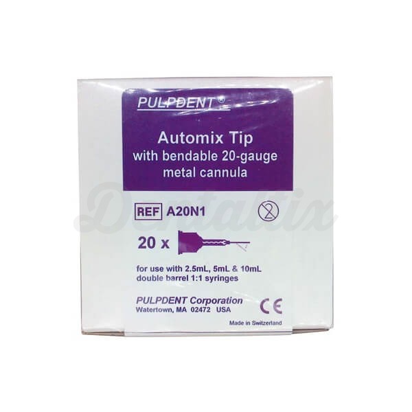 Automix Tips: Puntas de Aplicación para Jeringas Luer-Lock (20 uds) Img: 202408101