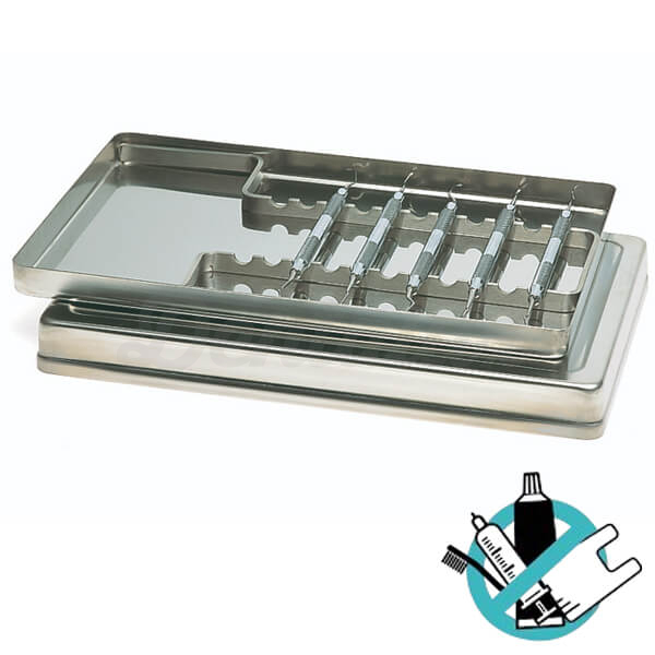 Tapa de acero inoxidable 288x187x29mm Img: 202508091