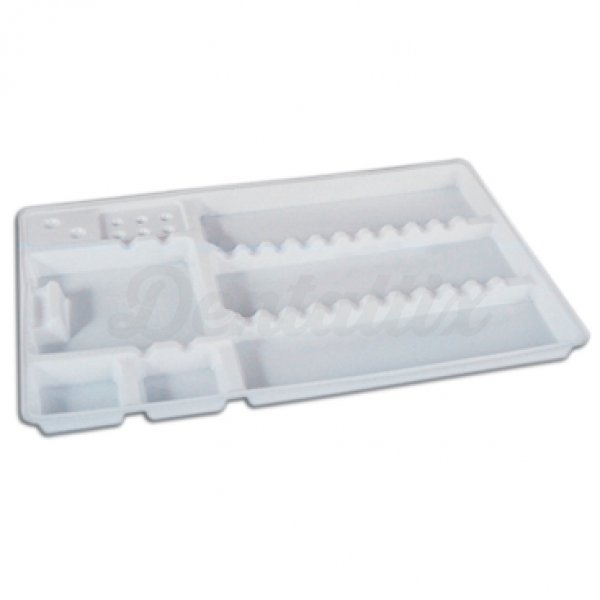 Light-Tray: bandejas desechables blancas (400 uds) OMNIA - Dentaltix