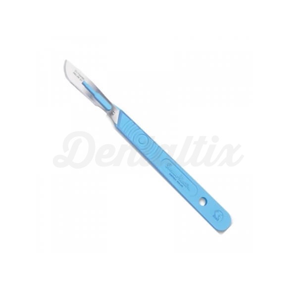 Bisturí Desechable y Estéril No 21 STERILE DISPOSABLE SCALPELS 10 uds Img: 202303041