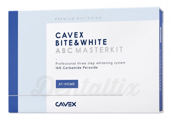 Cavex Bite & White ABC MasterKit: Sistema de Blanqueamiento Dental - Kit de blanqueamiento dental Img: 202406151