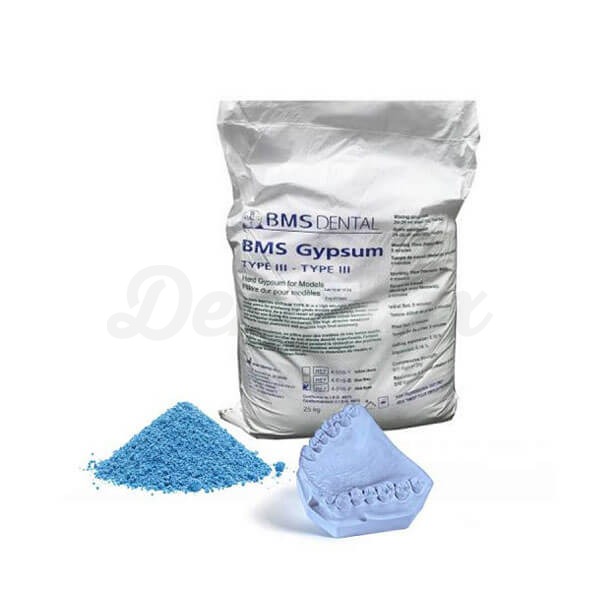 Yeso Tipo III para Modelos Protésicos Dentales (Bolsa de 25 kg) - Azul Img: 202402171