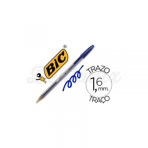 Boligrafo Bic Cristal X-Large Azul Img: 201807281