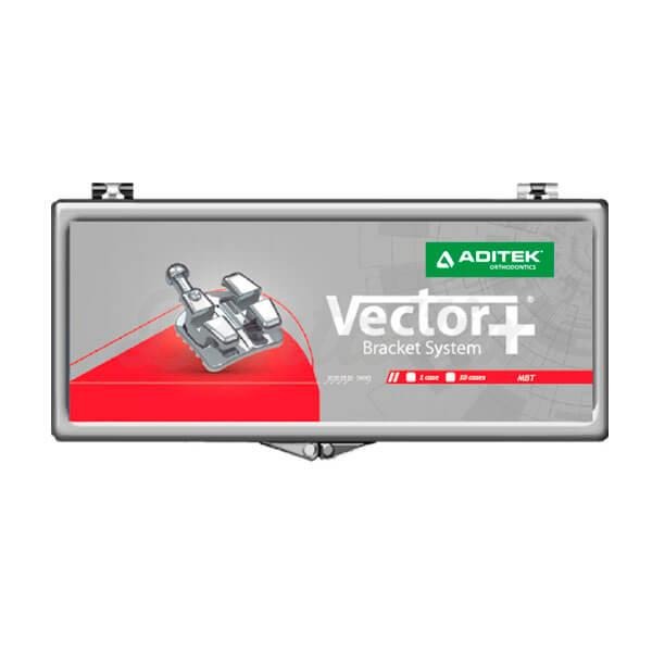 Bracket Vector+ MBT .018" UL1 17°T 4°A. 10 Unidades