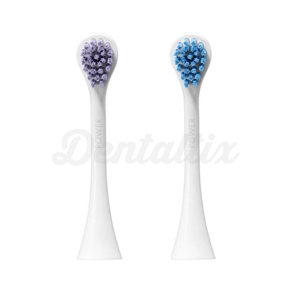 Cabezal de Repuesto para Hydrosonic Pro, brush head power, duo-pack, blue / violet (6 unidades) Img: 202212241