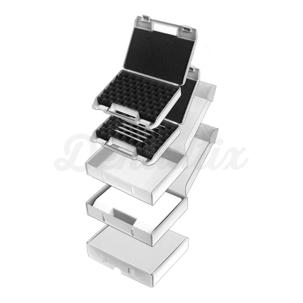 Caja vacía para almacenar botadores